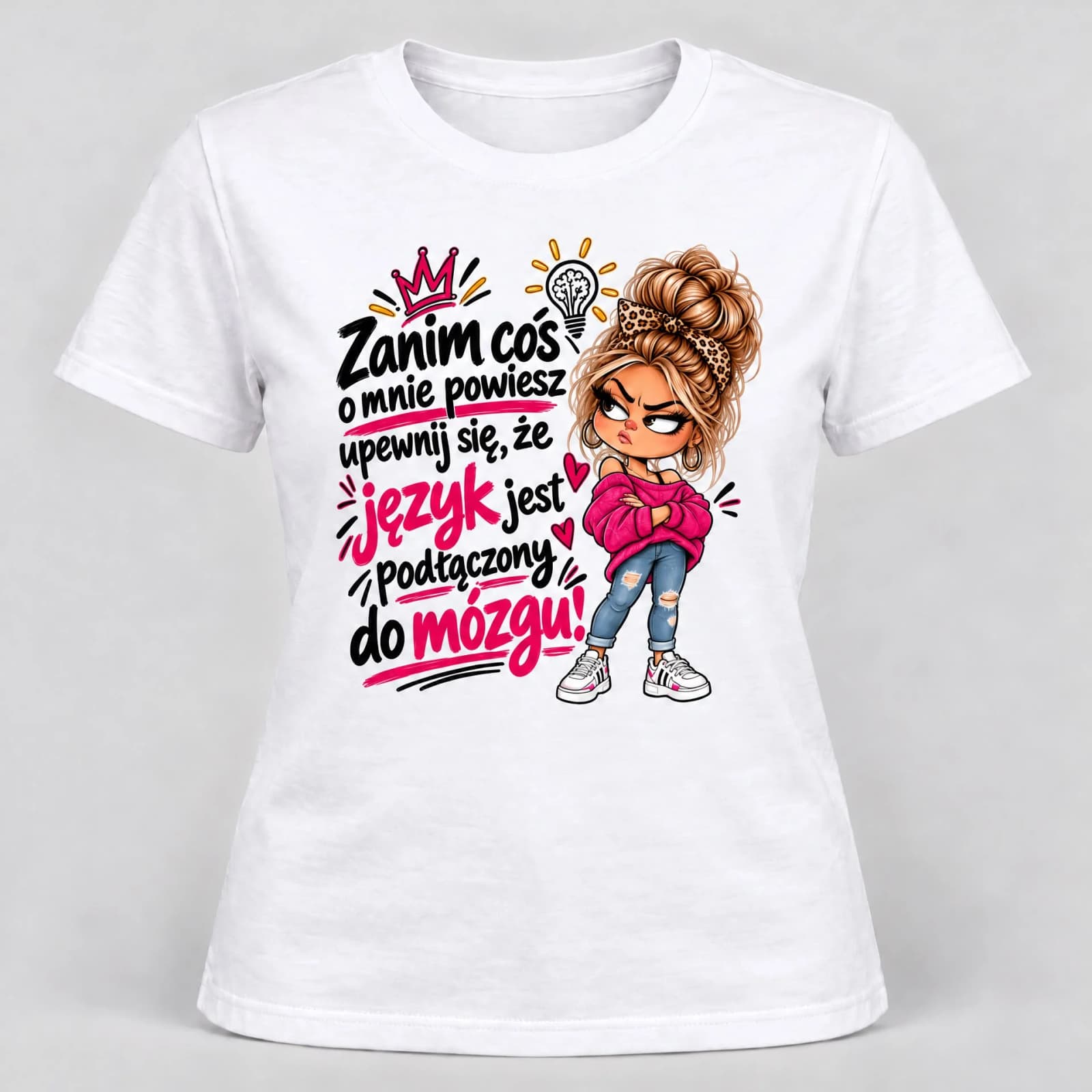 Before You Say Anything About Me – Funny Women’s T-Shirt
